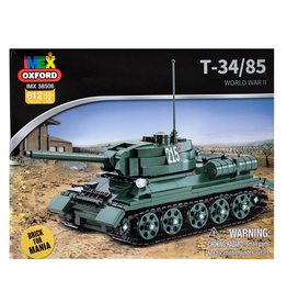 OXFORD IMX38506 T34/85 RUSSIAN TANK 612 PCS 4 PACK MASTER