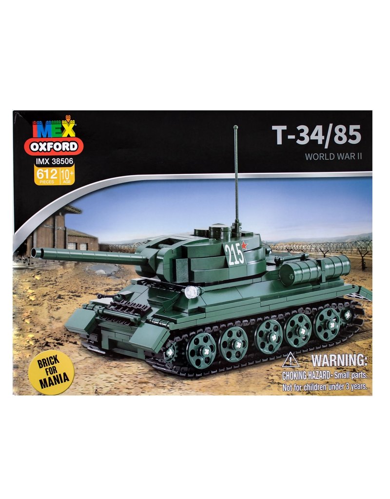 OXFORD IMX38506 T34/85 RUSSIAN TANK 612 PCS 4 PACK MASTER