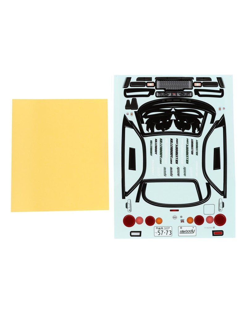 KILLERBODY KLR48626 NISSAN SKYLINE BNR34 BODY: CLEAR