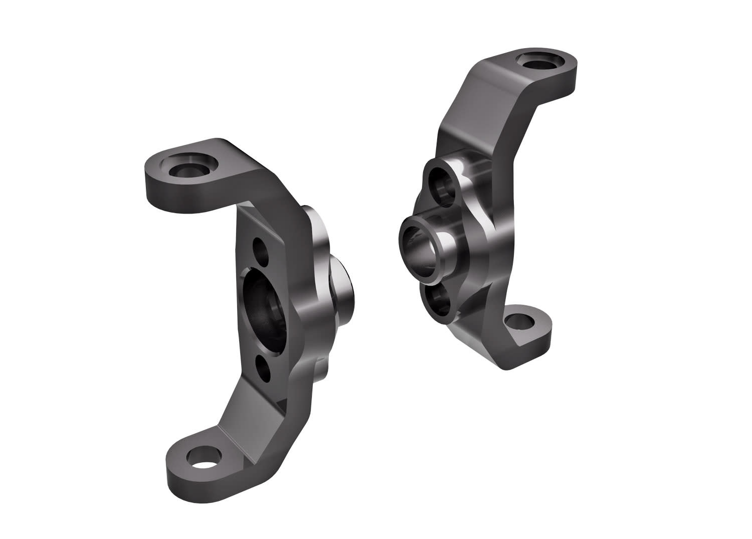 TRA9733-GRAY CASTER BLOCKS L&R DRK TITAN