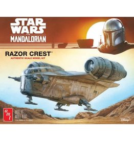 AMT AMT1273 STAR WARS MANDALORIAN RAZOR CREST PLASTIC MODEL KIT