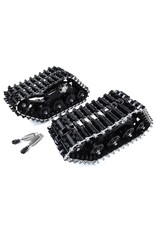 INTEGY INTC29136SILVER REAR SNOWMOBILE AND SANDMOBILE FOR 1/5 KRATON 8S BLX MONSTER TRUCK