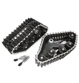 INTEGY INTC29139SILVER REAR SNOWMOBILE AND SANDMOBILE KIT FOR LOSI 1/5 DESERT BUGGY XL-E