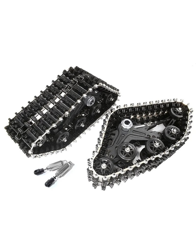 INTEGY INTC29139SILVER REAR SNOWMOBILE AND SANDMOBILE KIT FOR LOSI 1/5 DESERT BUGGY XL-E