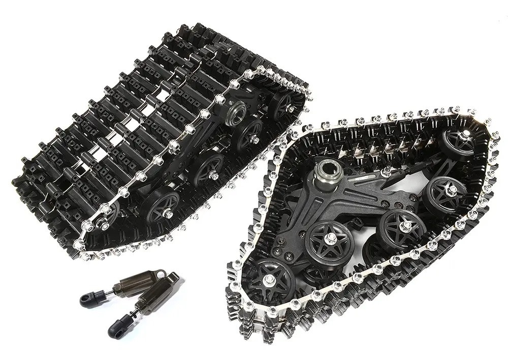 INTC29138GREY FRONT SNOWMOBILE AND SANDMOBILE KIT FOR LOSI 1/5 DESERT BUGGY XL-E