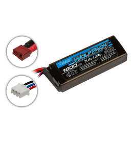 REEDY ASC27331 WOLFPACK 2S LIPO 7.4V 1600MAH 30C: DEANS
