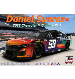 SALVINO'S JR MODELS SJMTHC2022DSP 1/24 TRACKHOUSE RACING DANIEL SUAREZ 2022 CAMARO PLASTIC MODEL CAR KIT