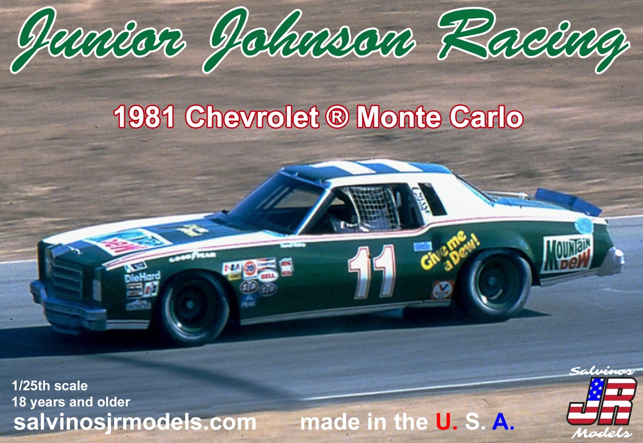 SJMJJMC1981R 1/25 JUNIOR JOHNSON RACING 1981 CHEVROLET MONTE CARLO
