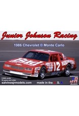 SALVINO'S JR MODELS SJMJJMC1986NB  1/24 JUNIOR JOHNSON 1986 CHEVROLET MONTE CARLO, DRIVEN BY NEIL BONNET PLASTIC MODEL CAR KIT
