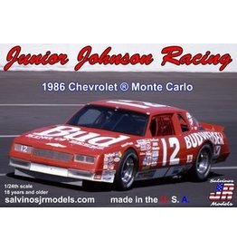 SALVINO'S JR MODELS SJMJJMC1986NB  1/24 JUNIOR JOHNSON 1986 CHEVROLET MONTE CARLO, DRIVEN BY NEIL BONNET PLASTIC MODEL CAR KIT