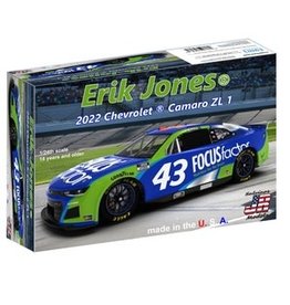 SALVINO'S JR MODELS SJMPGC2022EJP 1/24 GMS RACING ERIK JONES 2022 CAMARO - PRIMARY LIVERY PLASTIC MODEL CAR KIT