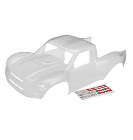 TRAXXAS TRA8511 BODY, DESERT RACER (TRIMMED, REQUIRES PAINTING)/ DECAL SHEET: CLEAR
