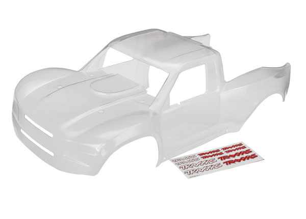 TRA8511 BODY, DESERT RACER (TRIMMED, REQUIRES PAINTING)/ DECAL SHEET: CLEAR