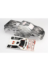 TRAXXAS TRA5387X BODY, REVO 3.3, PROGRAPHIX (REPLACEMENT FOR PAINTED BODY. GRAPHICS ARE PRINTED, REQUIRES PAINT & FINAL COLOR APPLICATION)/DECAL SHEET