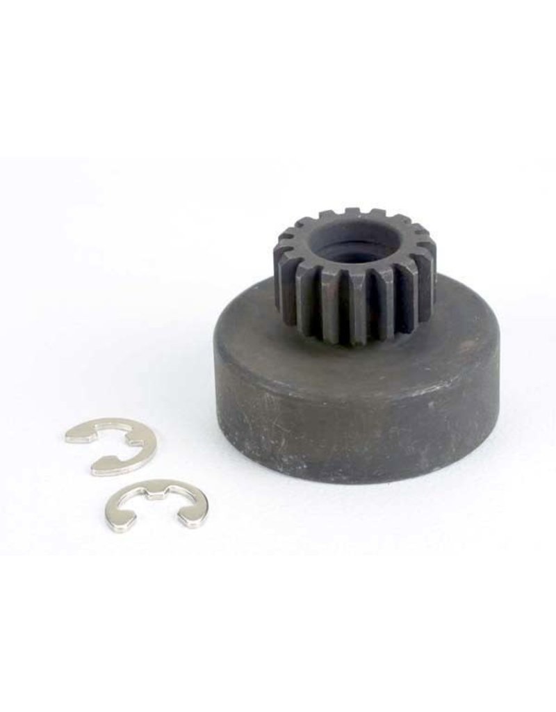 TRAXXAS TRA4116 CLUTCH BELL, (16-TOOTH)/5X8X0.5MM FIBER WASHER (2)/ 5MM E-CLIP (REQUIRES #2728 - BALL BEARINGS, 5X8X2.5MM (2)