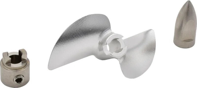 HRASPN1000H PROPELLER SET W/ BULLET NUT FOR TRAXXAS M41, SPARTAN