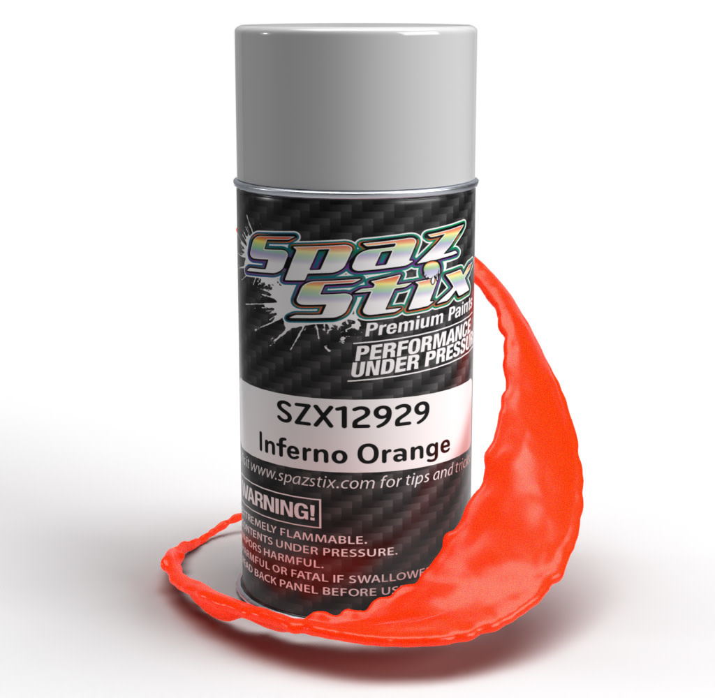 SZX12929 INFERNO ORANGE AEROSOL PAINT