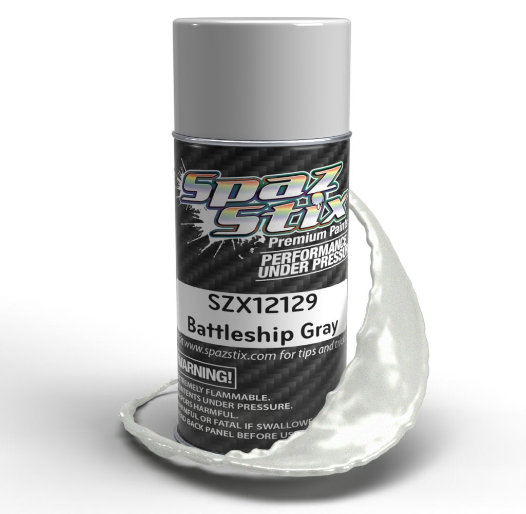 SZX12129 BATTLESHIP GRAY AEROSOL PAINT