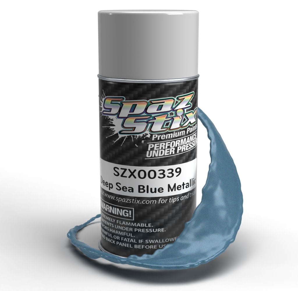 SZX00339 DEEP SEA BLUE METALLIC AEROSOL PAINT