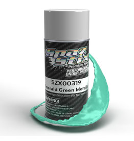 SPAZ STIX SZX00319 EMERALD GREEN METALLIC AEROSOL PAINT