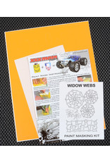 XXX MAIN RACING XXXM048L WIDOW WEBS PAINT MASK