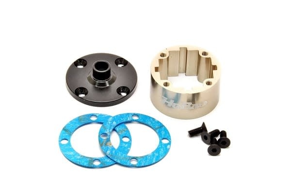 HOAOP-0148 ALUMINUM DIFF CASE WITH COVER GASKET SCREWS