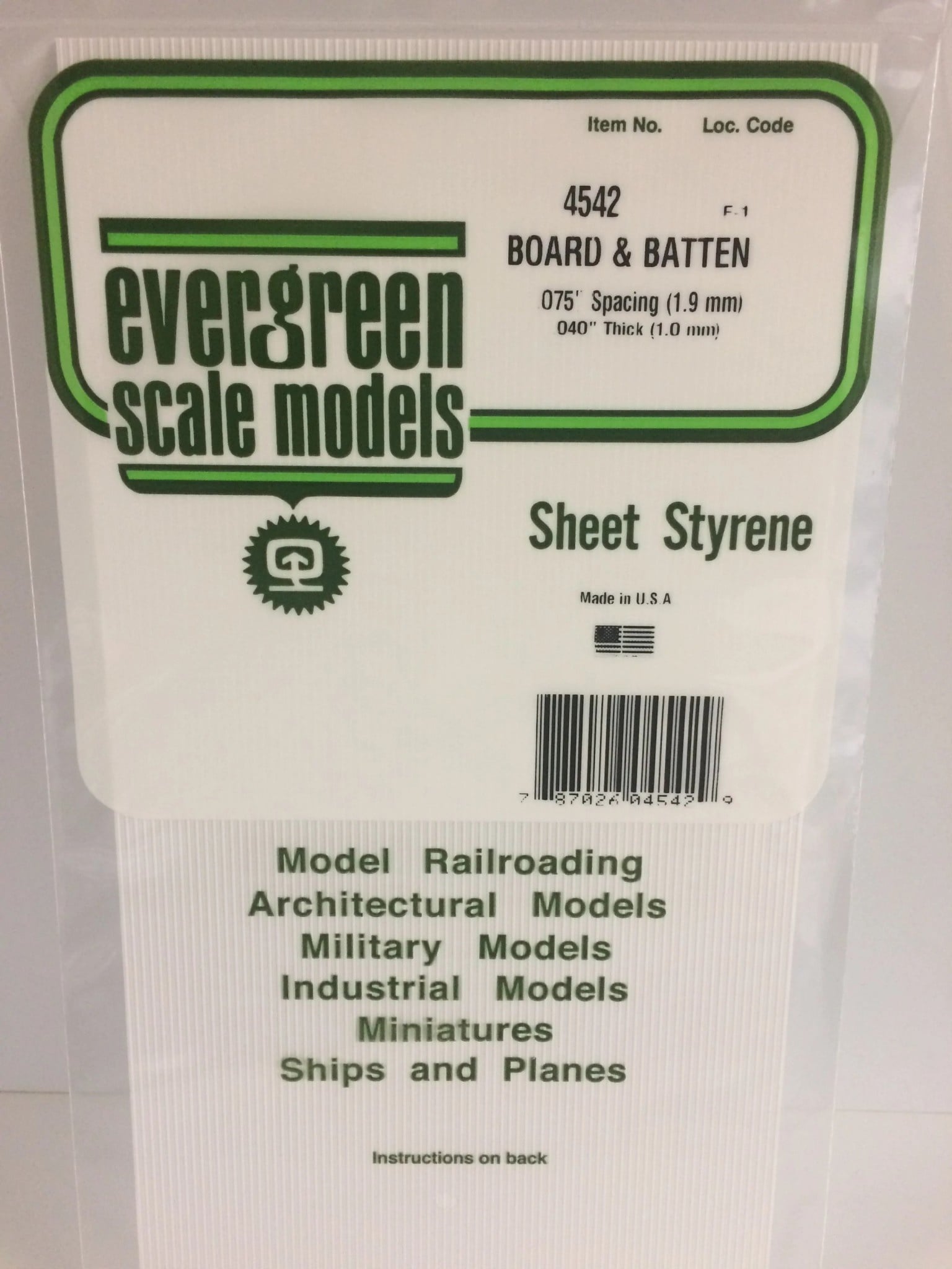 4542 Board & Batten .075 SP