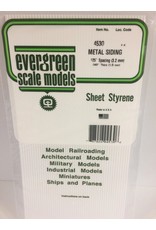 EVERGREEN EVG4530 METAL SIDING .125 SPACING .040 THICKNESS