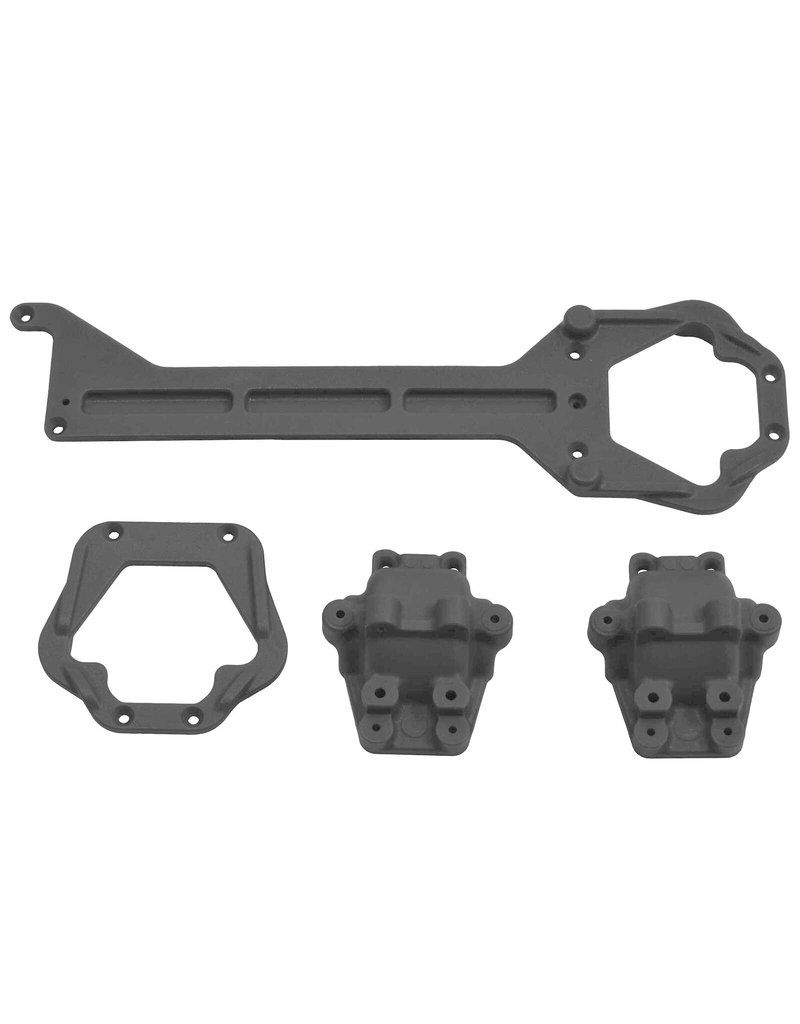 RPM RC PRODUCTS RPM70792 F/R UPPER CHASSIS AND DIFF COVERS FOR LATRAX TETON AND RALLY BLACK