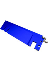 HOT RACING HRASPN48DR06 ALUMINUM DUAL PICKUP RUDDER BLADE FOR TRAXXAS SPARTAN