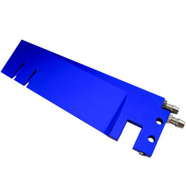 HOT RACING HRASPN48DR06 ALUMINUM DUAL PICKUP RUDDER BLADE FOR TRAXXAS SPARTAN