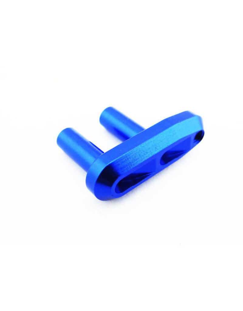 HOT RACING HRASPN28WL06 CNC COOLING HOSE FERRULE COVER FOR TRAXXAS M41, SPARTAN