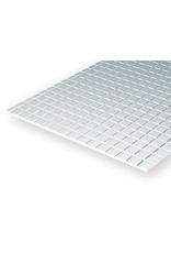 EVERGREEN EVG4502 TILE 1/12 SQUARES .040 THICKNESS