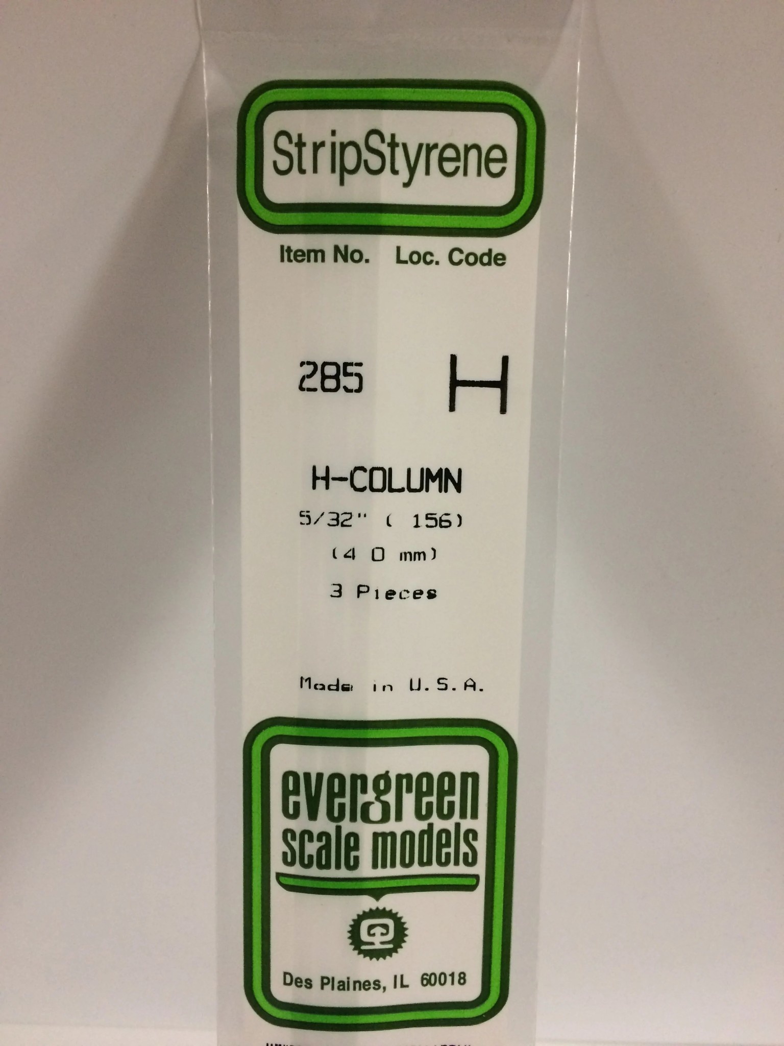 H-Column 5/32 H-Column 5/32