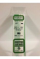 EVERGREEN EVG107 .010X.156 STRIPS 10PC