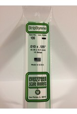 EVERGREEN EVG106 .010X.125 STRIPS 10PC
