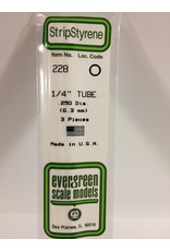 EVERGREEN EVG228 1/4 (.250) TUBE 3PC