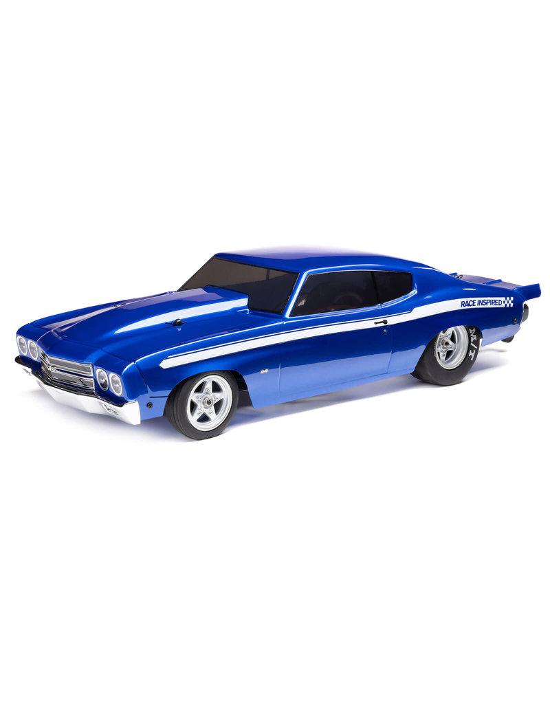 LOSI LOS01023T1 1970 CHEVELLE 2WD MINI NO PREP DRAG CAR: BLUE