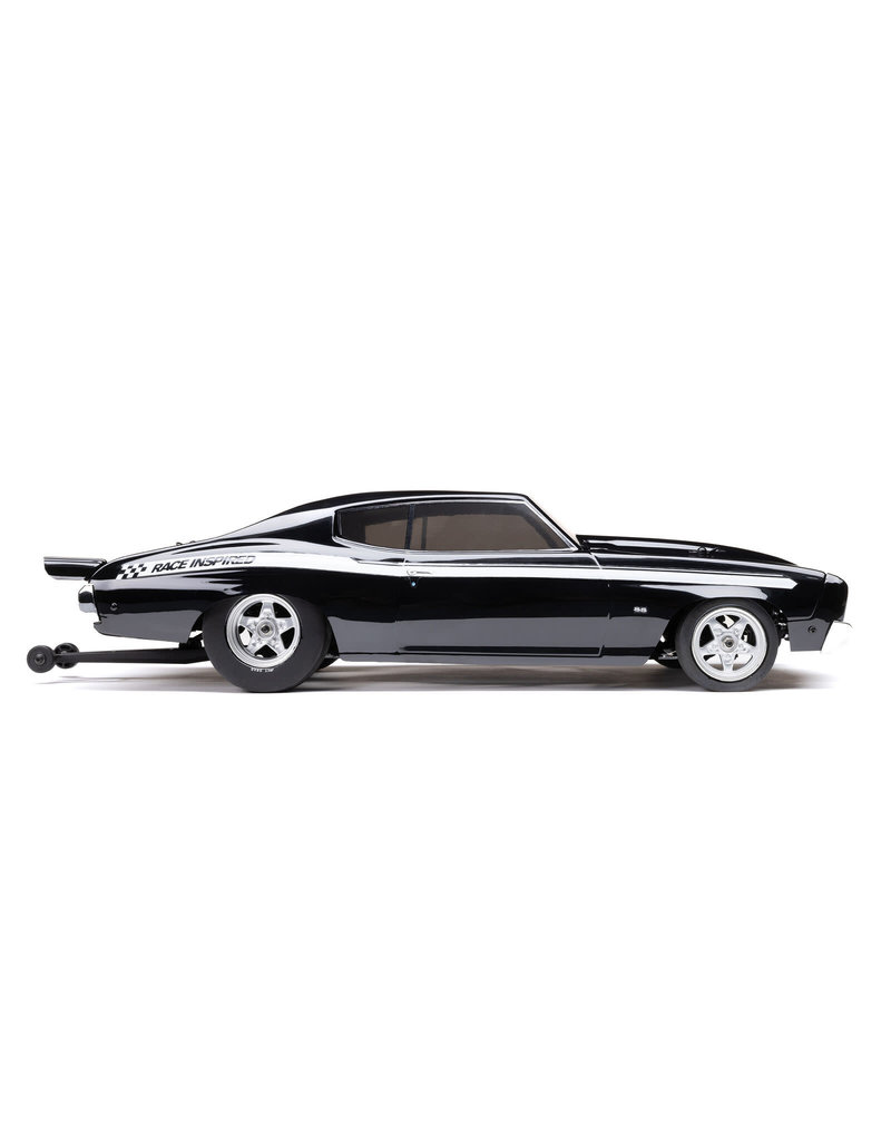 LOSI LOS01023T2 1970 CHEVELLE 2WD MINI NO PREP DRAG CAR: BLACK