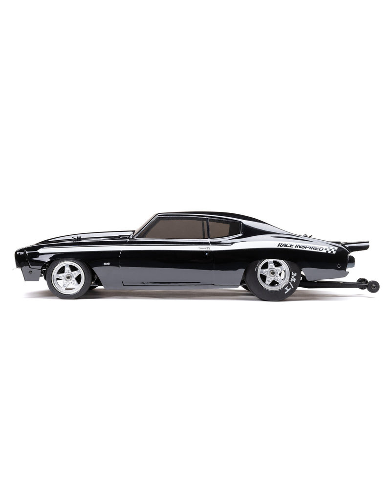 LOSI LOS01023T2 1970 CHEVELLE 2WD MINI NO PREP DRAG CAR: BLACK