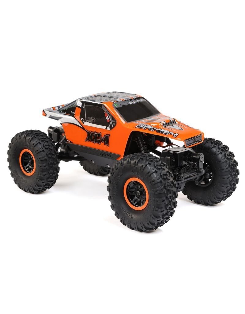 AXIAL AXI00003T2 AX24 XC-1, 1/24TH 4WS CRAWLER BRUSHED RTR, ORANGE