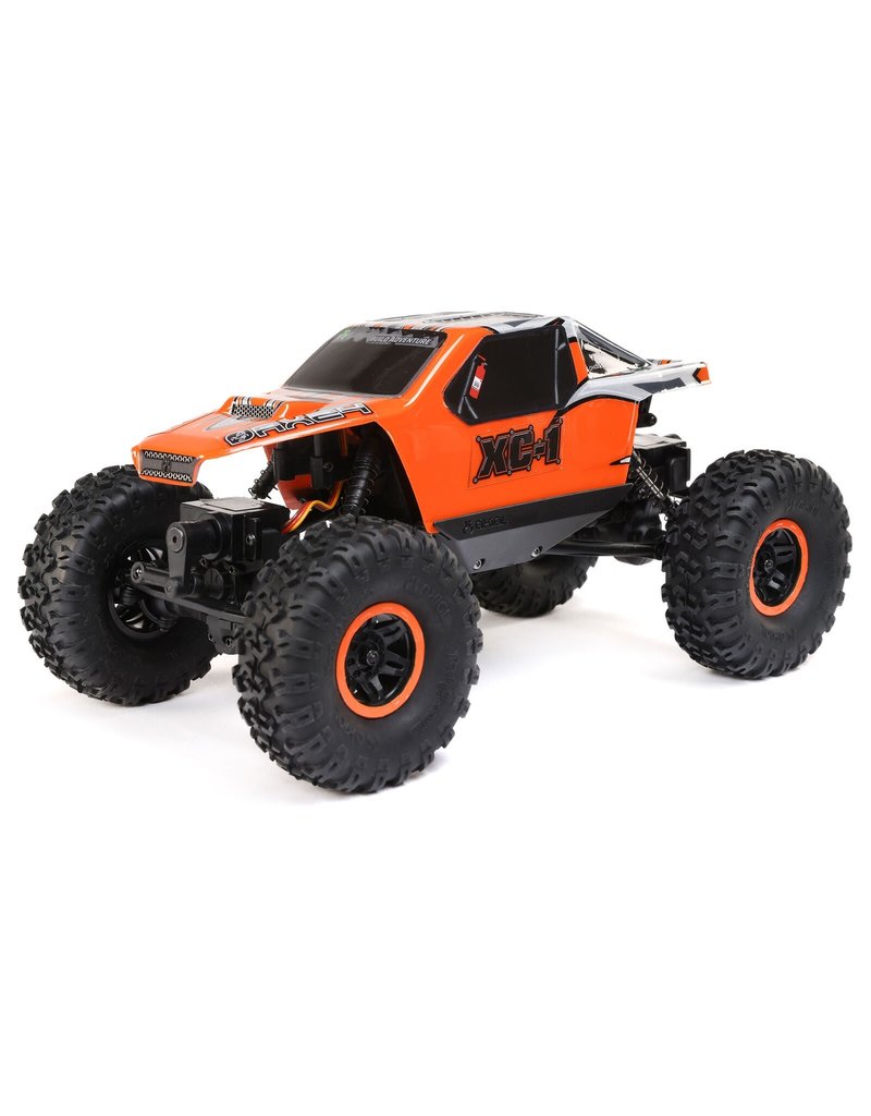 AXIAL AXI00003T2 AX24 XC-1, 1/24TH 4WS CRAWLER BRUSHED RTR, ORANGE