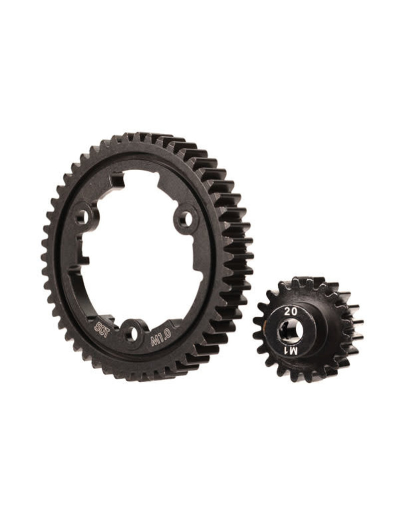 TRAXXAS TRA6450 50T SPUR GEAR AND 20T PINION GEAR