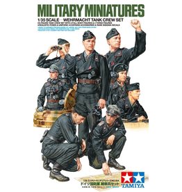 TAMIYA TAM35354 1/35 WEHRMACHT TANK CREW SET PLASTIC MODEL KIT