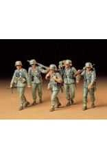 TAMIYA TAM35184 1/35 GERMAN MACHINE GUN CREW PLASTIC MODEL KIT