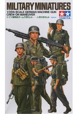 TAMIYA TAM35184 1/35 GERMAN MACHINE GUN CREW PLASTIC MODEL KIT