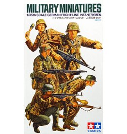 TAMIYA TAM35196 1/35 GERMAN FRONT LINE INFANTRY PLASTIC MODEL KIT