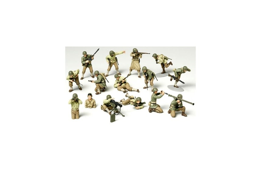 TAM32513 1/48 WWII US ARMY GI SET PLASTIC MODEL KIT