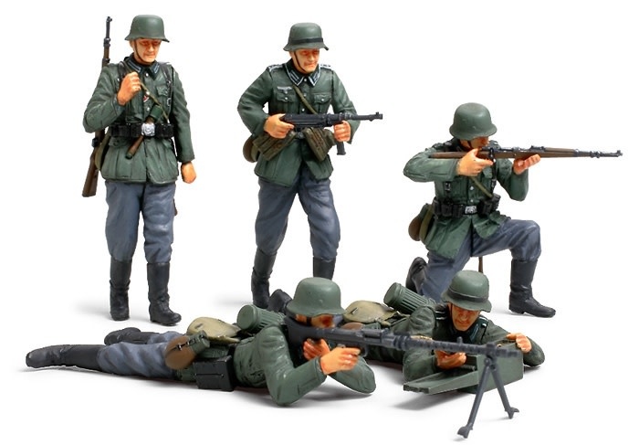 TAM35293 1/35 GERMAN INFANTRY SET, FRENCH CAMPAIGN PLASTIC MODEL KIT