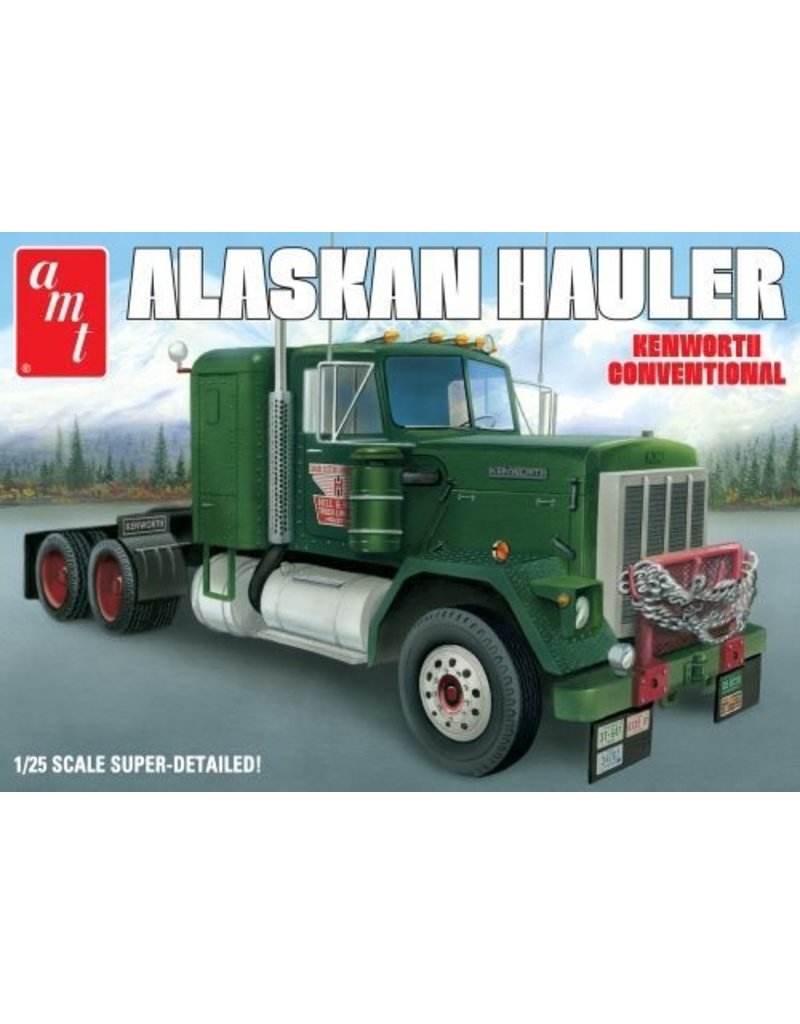 AMT AMT1339 1/25 ALASKAN HAULER KENWORTH TRACTOR PLASTIC MODEL KIT